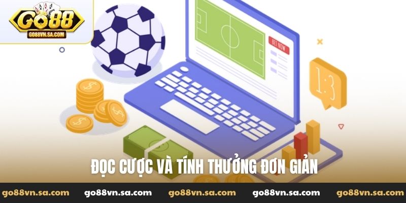 Đọc cược và tính thưởng đơn giản