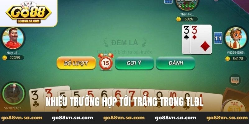 Nhiều trường hợp tới trắng trong TLĐL