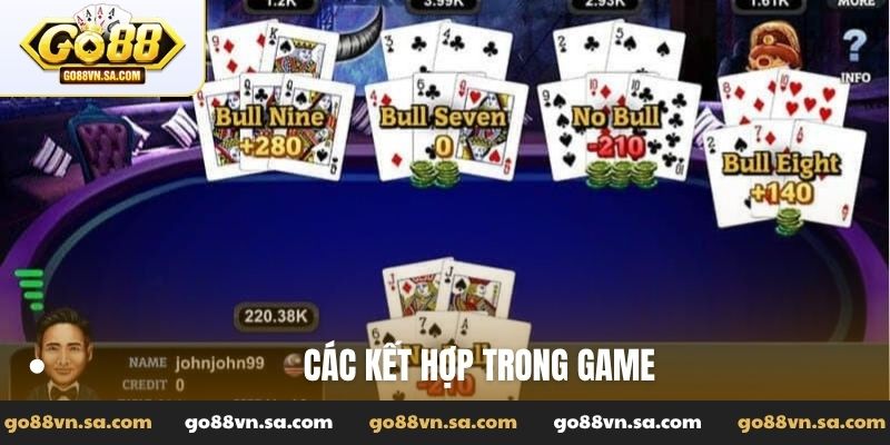 Các kết hợp trong game