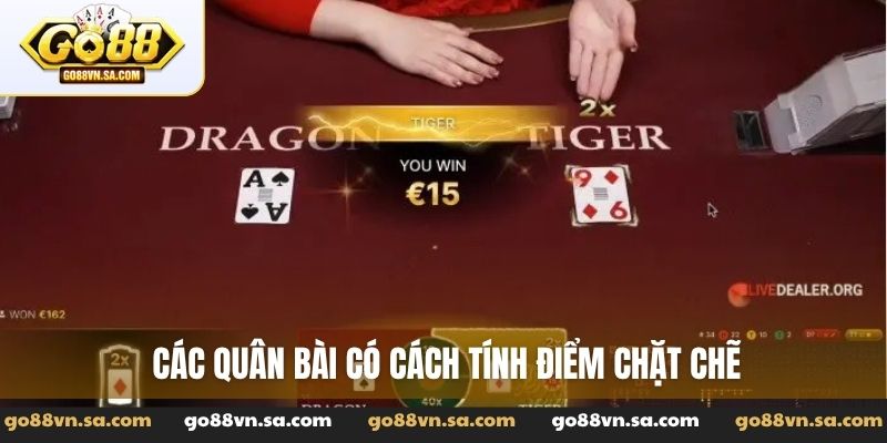 Các quân bài có cách tính điểm chặt chẽ